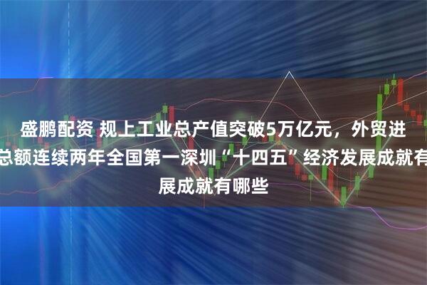 盛鹏配资 规上工业总产值突破5万亿元，外贸进出口总额连续两年全国第一深圳“十四五”经济发展成就有哪些